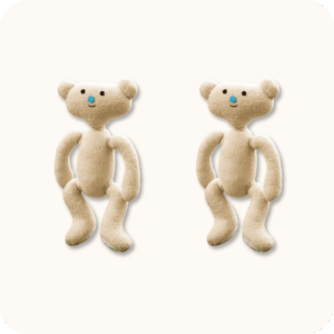 Bear Alpha Plush 2PCS