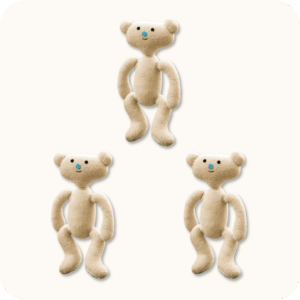 Bear Alpha Plush 3PCS